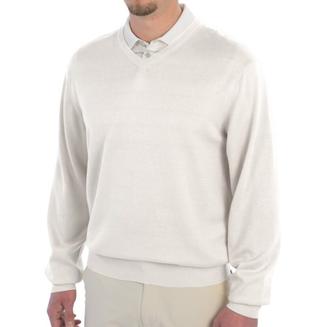 69%OFF メンズカジュアルセーター スミスと（男性用）ツィードコットン・カシミアシルクセーター Smith and Tweed Cotton-Cashmere-Silk Sweater (For Men)